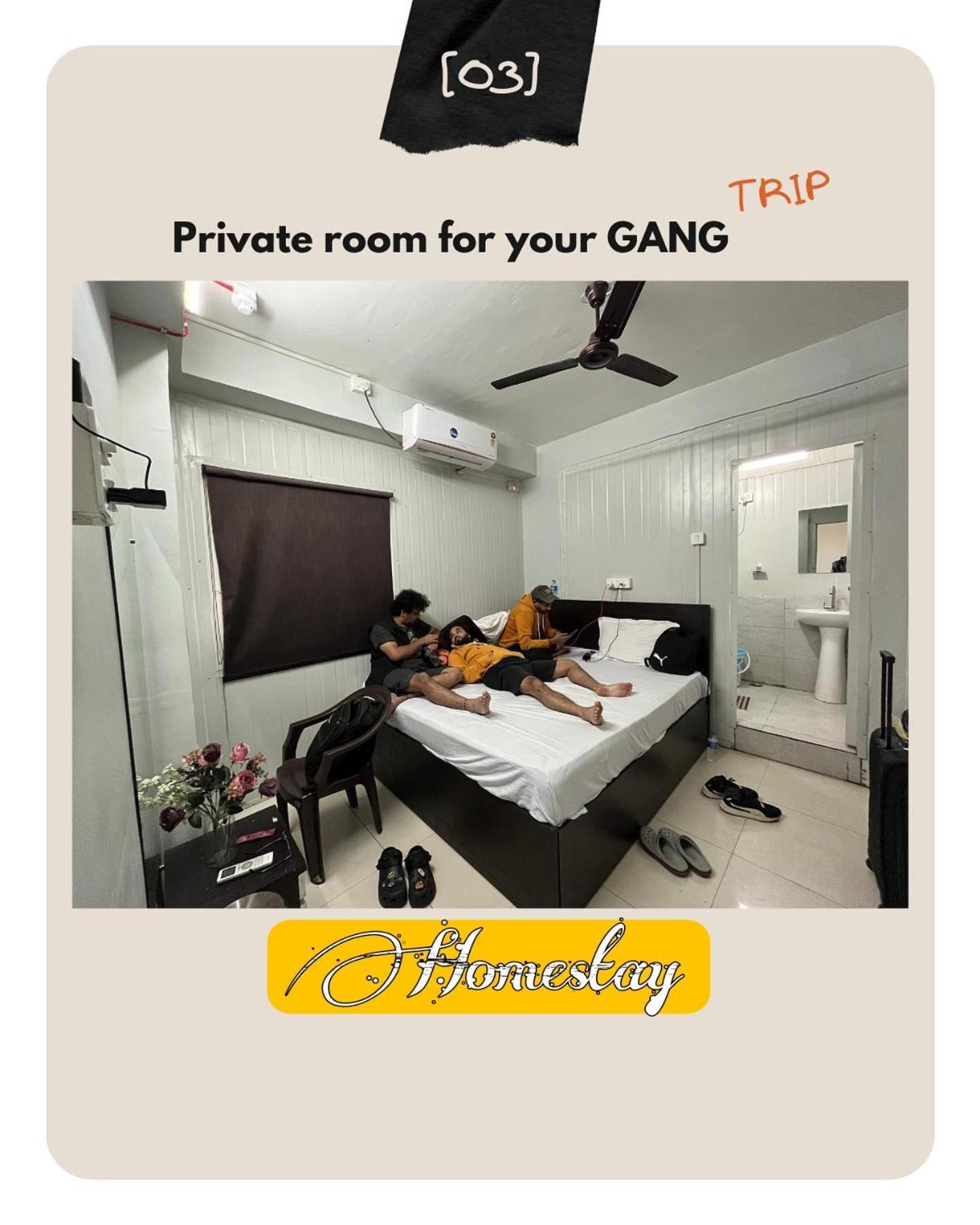 Homestay Ac Dormitory New Delhi Exterior foto