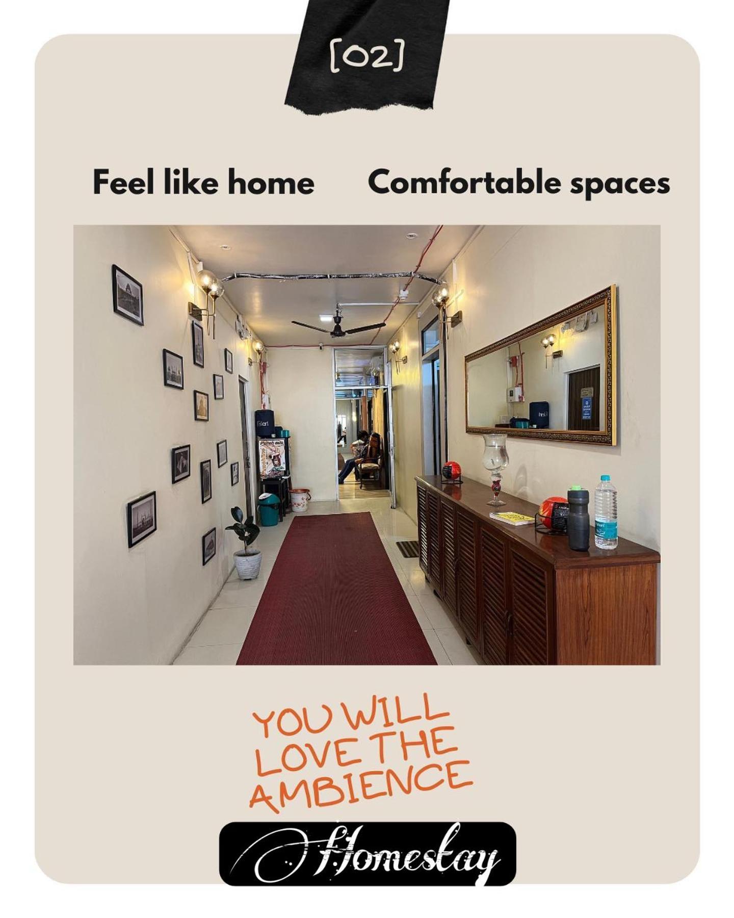 Homestay Ac Dormitory New Delhi Exterior foto